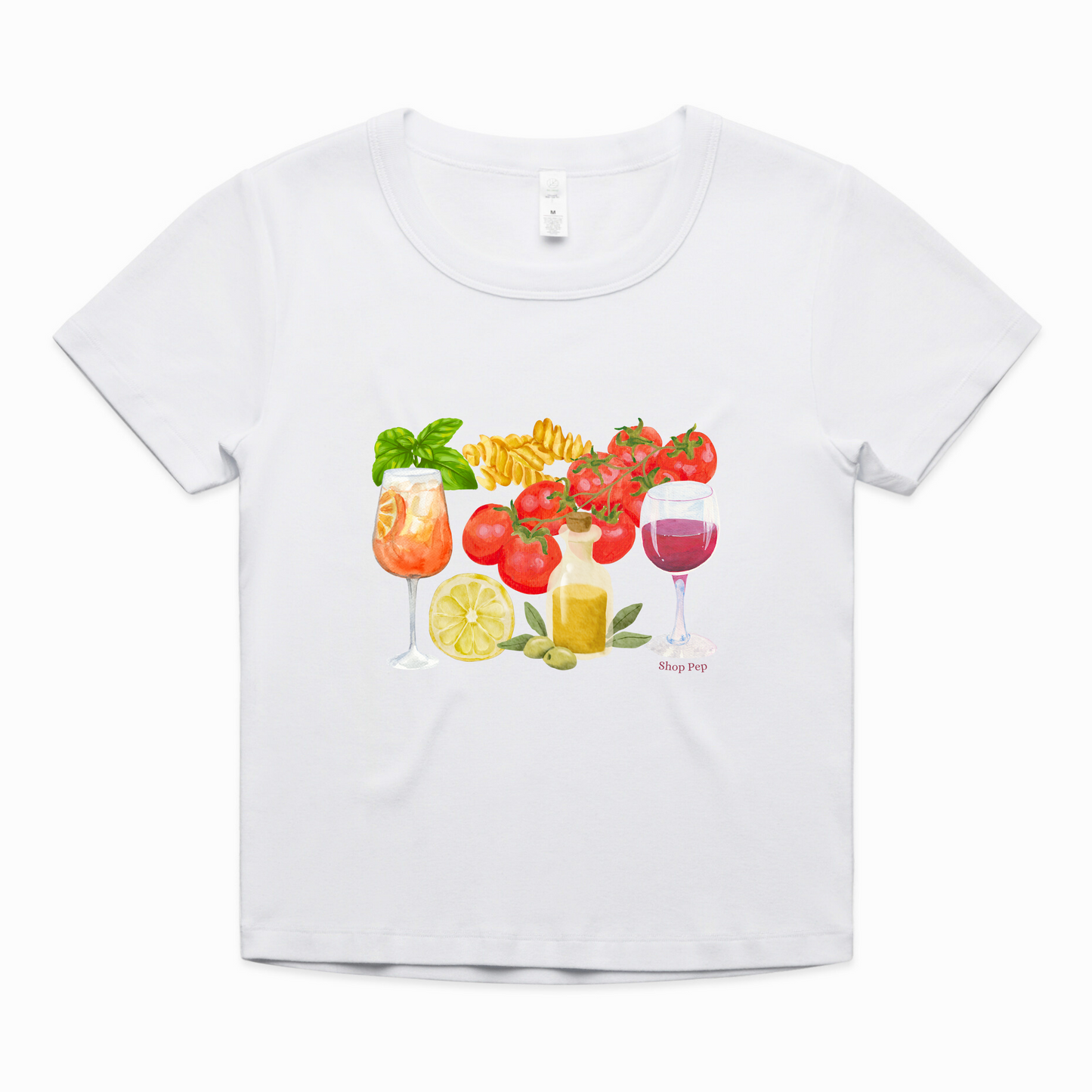 'Postcard' Baby Tee