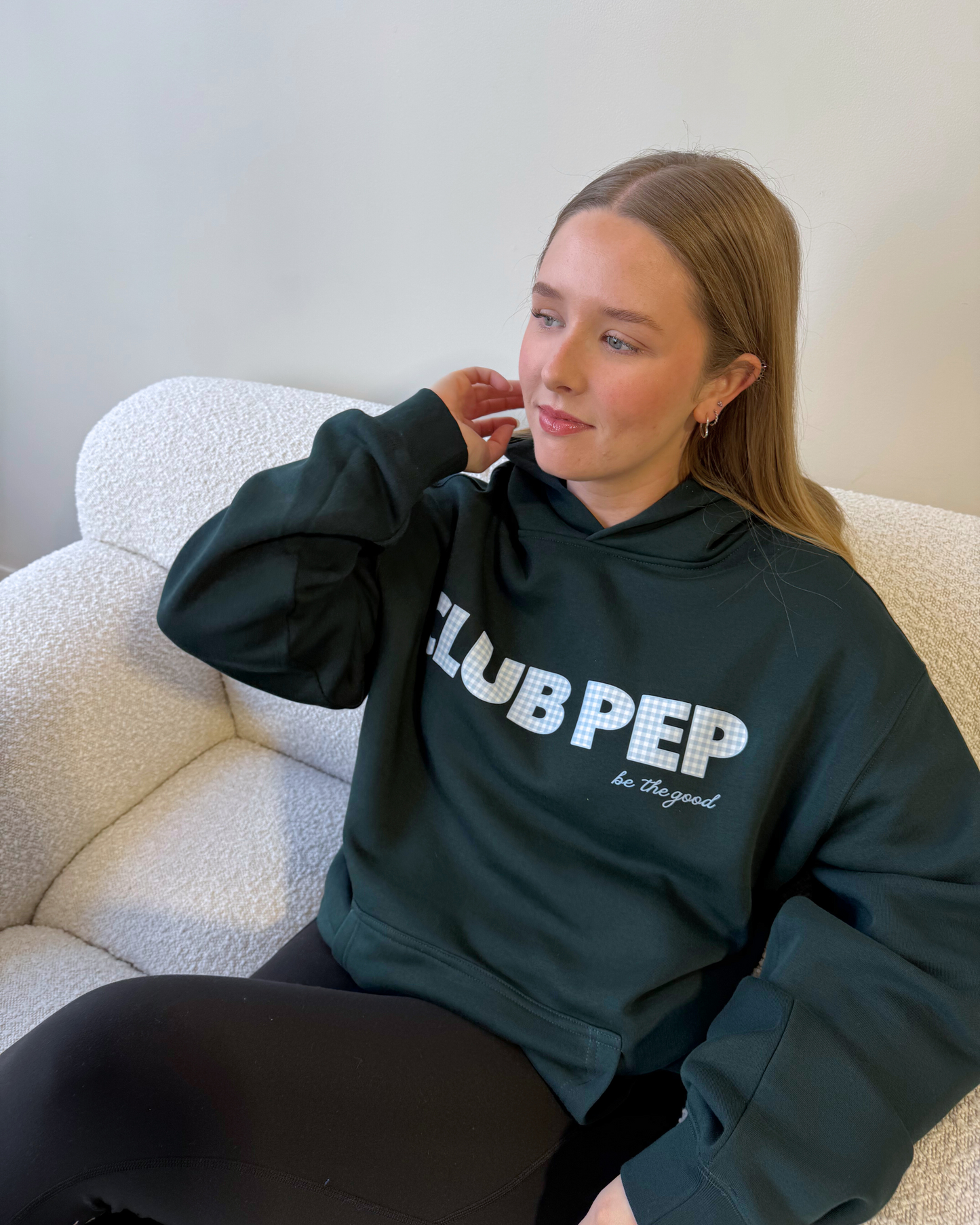 Club Pep Hoodie - Pine