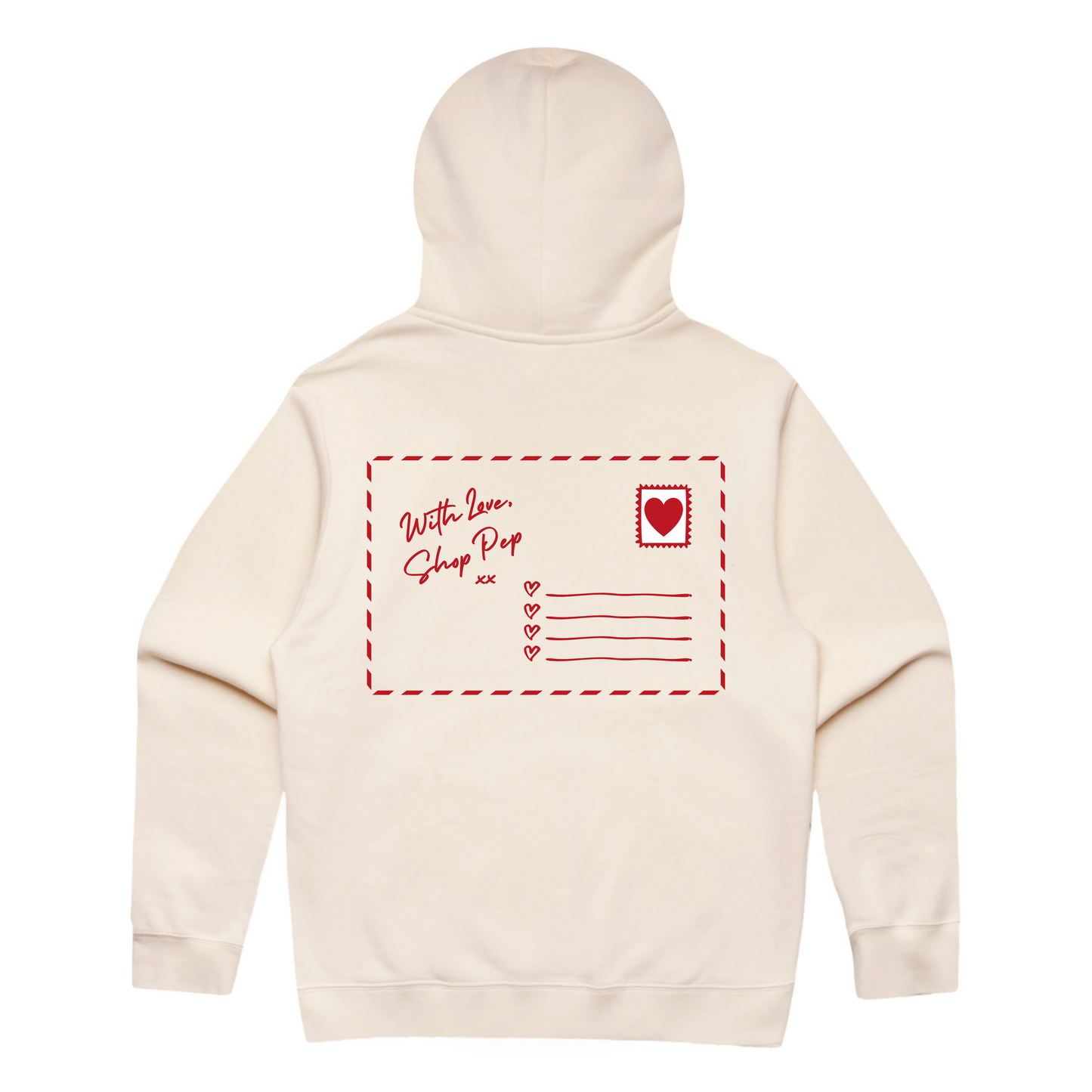 'Love Letter' Hoodie - Off White