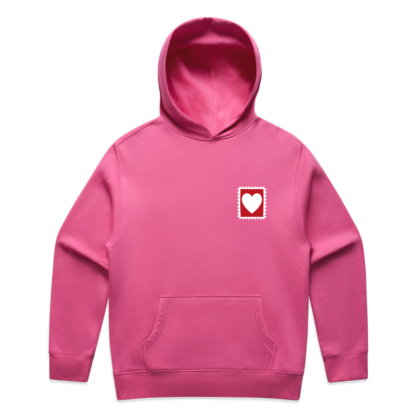 'Love Letter' Hoodie - Hot Pink