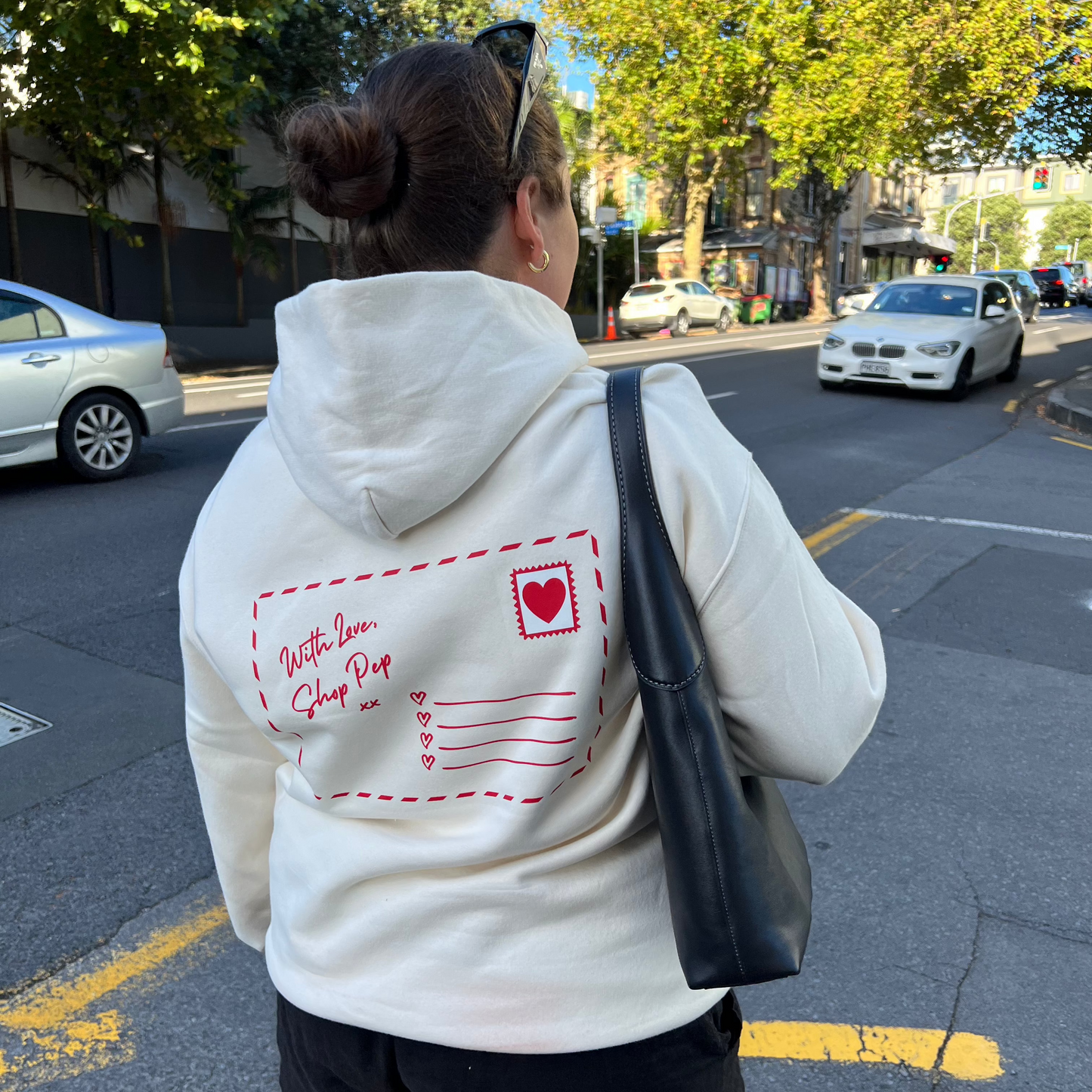 'Love Letter' Hoodie - Off White