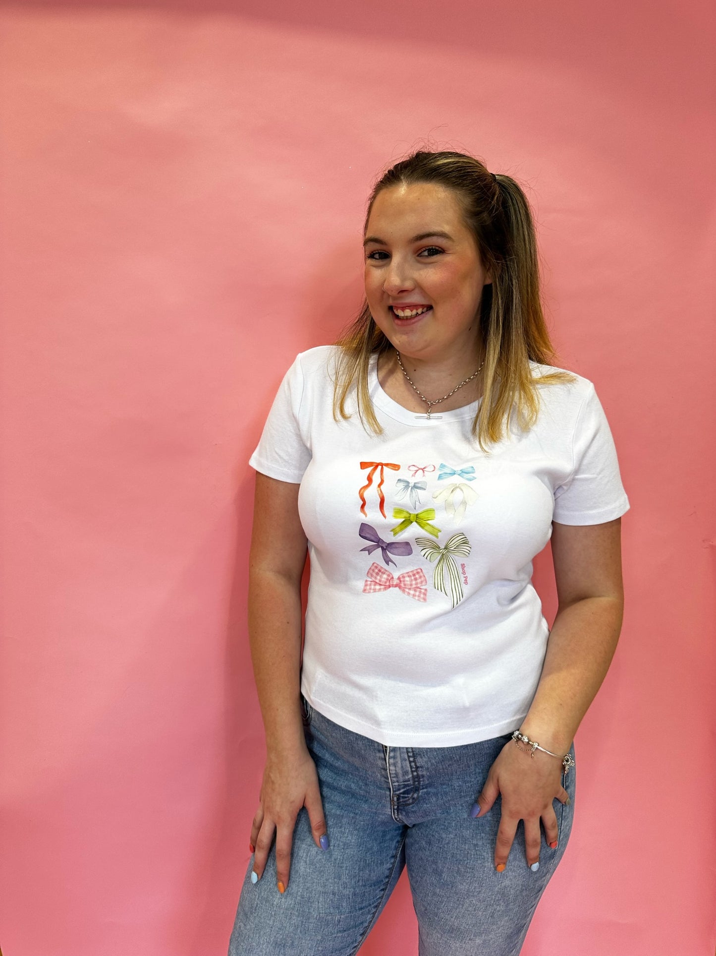 'Bows on Everything' Baby Tee