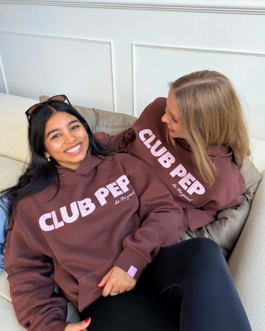 Club Pep Hoodie - Chocolate