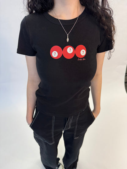 Angel Number baby tee
